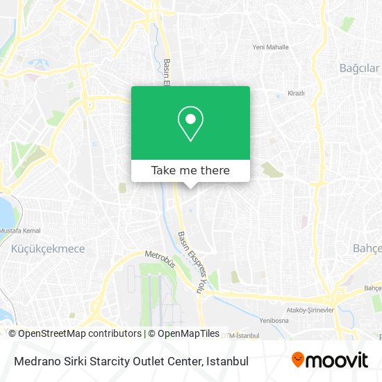 Medrano Sirki Starcity Outlet Center map
