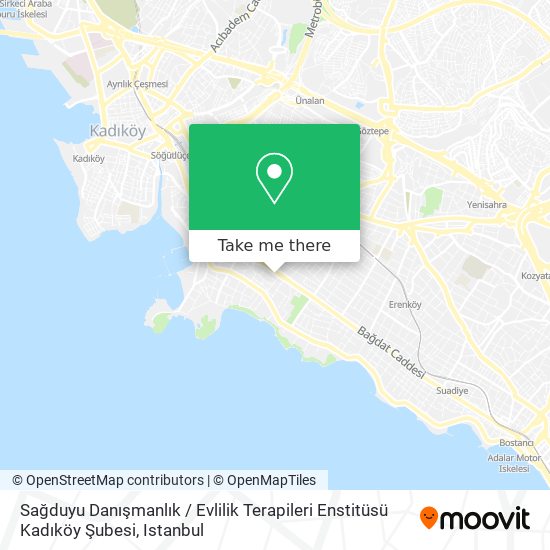 Sağduyu Danışmanlık / Evlilik Terapileri Enstitüsü Kadıköy Şubesi map