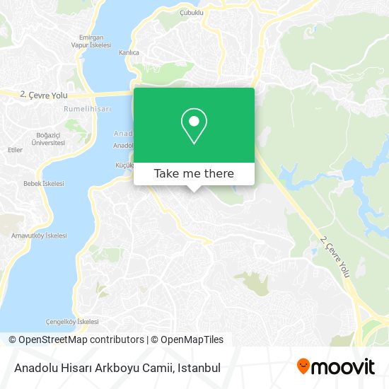 Anadolu Hisarı Arkboyu Camii map