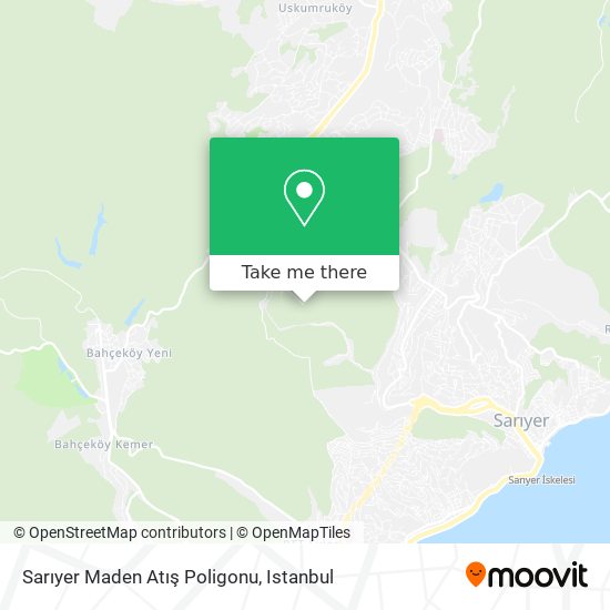 Sarıyer Maden Atış Poligonu map