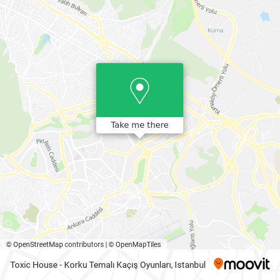 Toxic House - Korku Temalı Kaçış Oyunları map