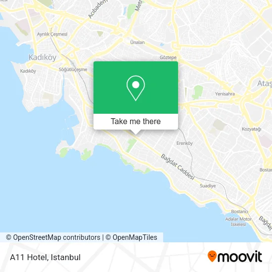 A11 Hotel map