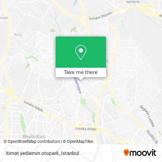 itimat yediemin otopark map