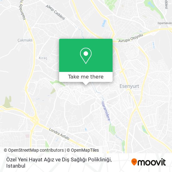 Özel Yeni Hayat Ağız ve Diş Sağlığı Polikliniği map