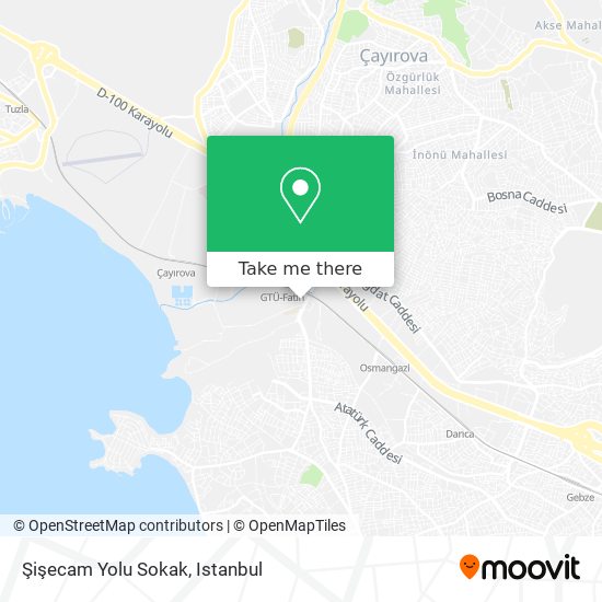 Şişecam Yolu Sokak map