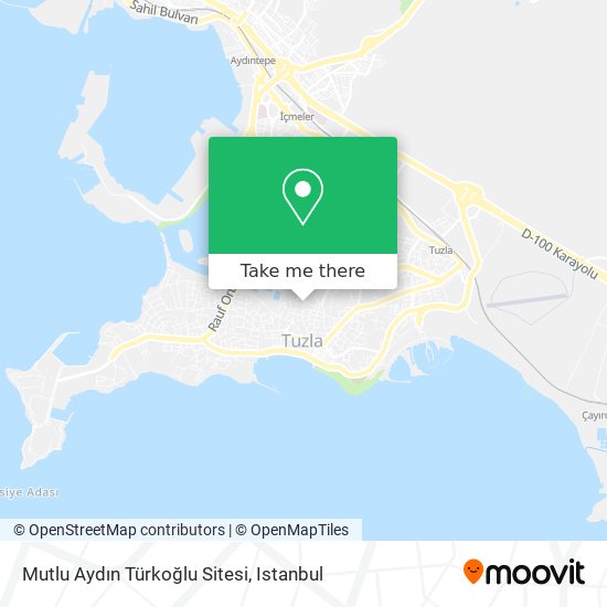 Mutlu Aydın Türkoğlu Sitesi map