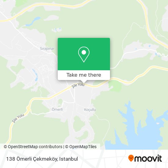 138 Ömerli Çekmeköy map
