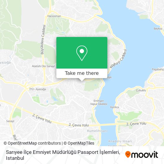 Sarıyee İlçe Emniyet Müdürlüğü Pasaport İşlemleri map