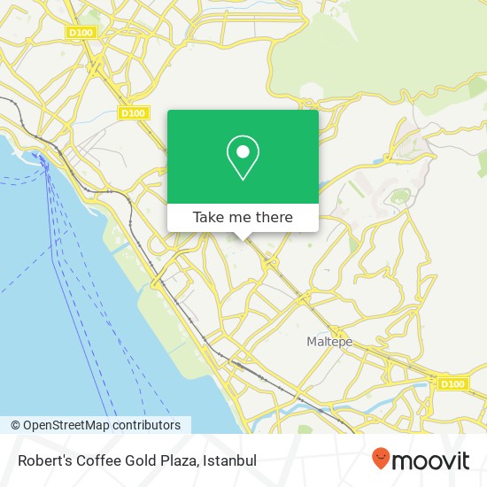 Robert's Coffee Gold Plaza map