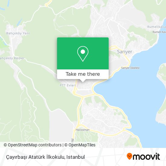 Çayırbaşı Atatürk İlkokulu map