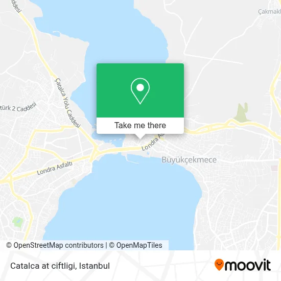 Catalca at ciftligi map