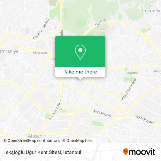 ekşioğlu Uğur Kent Sitesi map