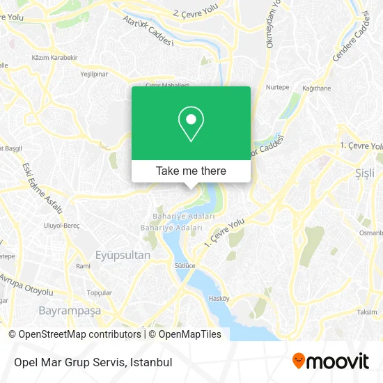 Opel Mar Grup Servis map