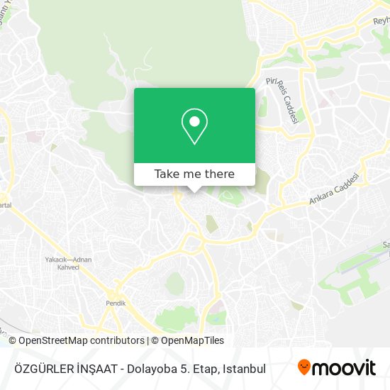 ÖZGÜRLER İNŞAAT - Dolayoba 5. Etap map