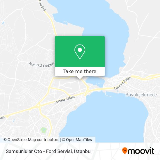 Samsunlular Oto - Ford Servisi map