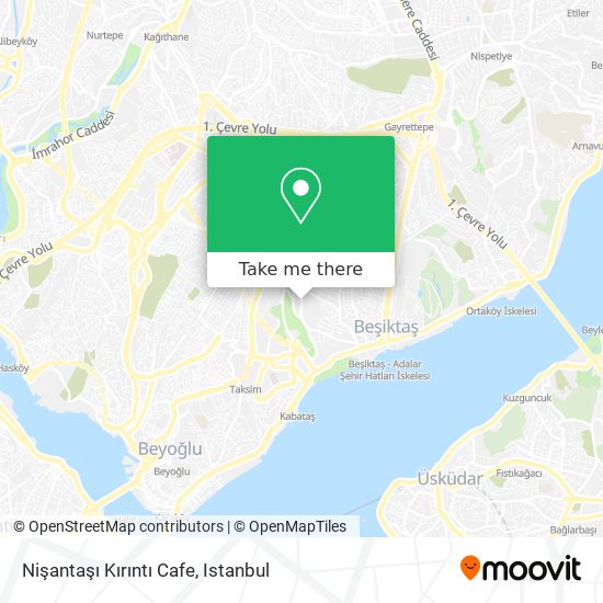 Nişantaşı Kırıntı Cafe map