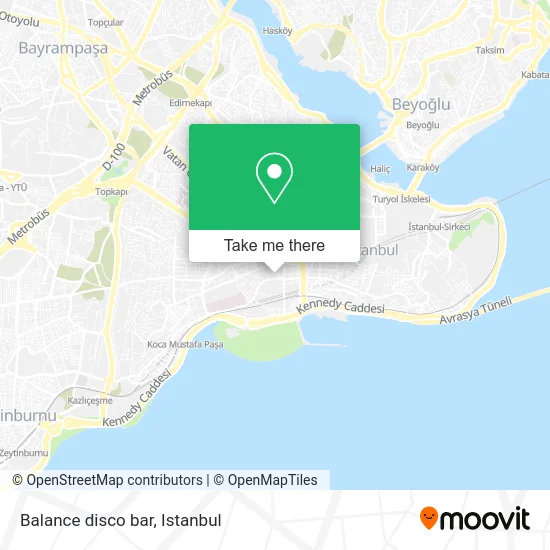Balance disco bar map