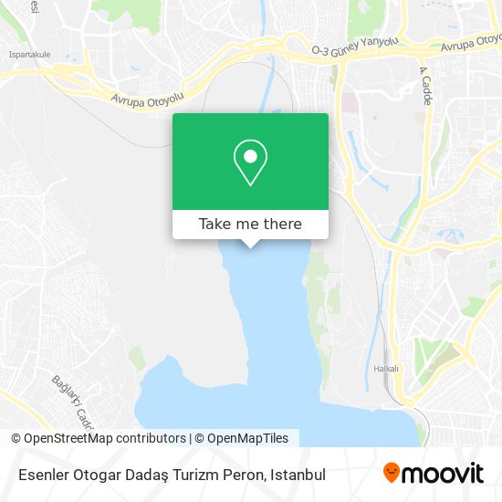 Esenler Otogar Dadaş Turizm Peron map