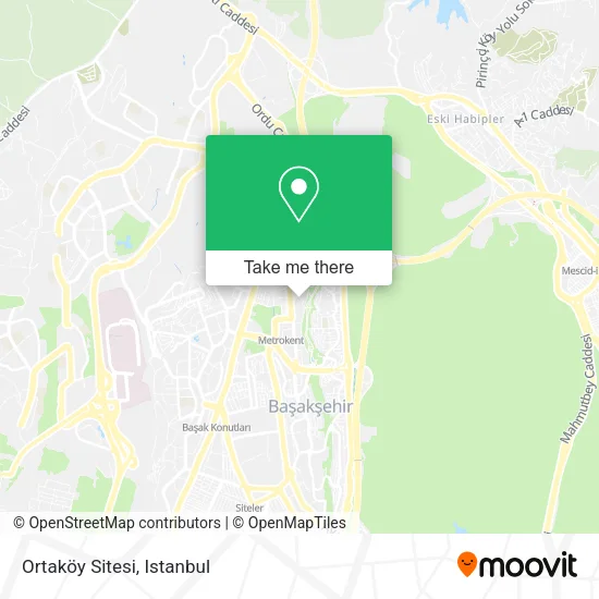 Ortaköy Sitesi map