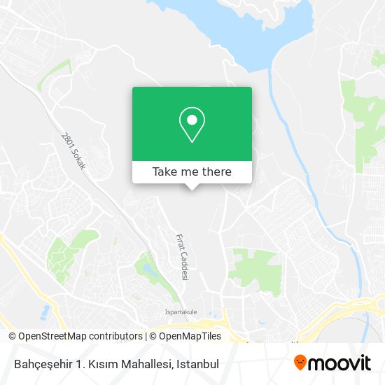 Bahçeşehir 1. Kısım Mahallesi map