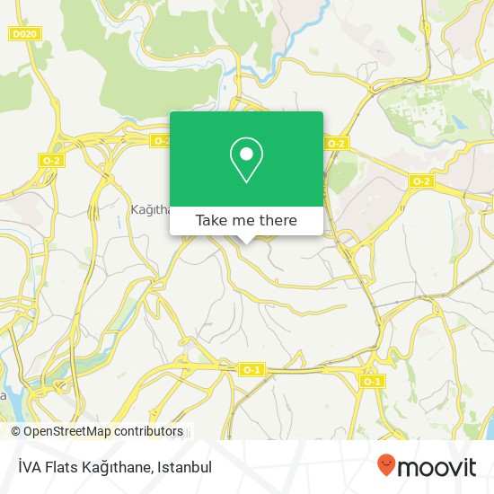 İVA Flats Kağıthane map