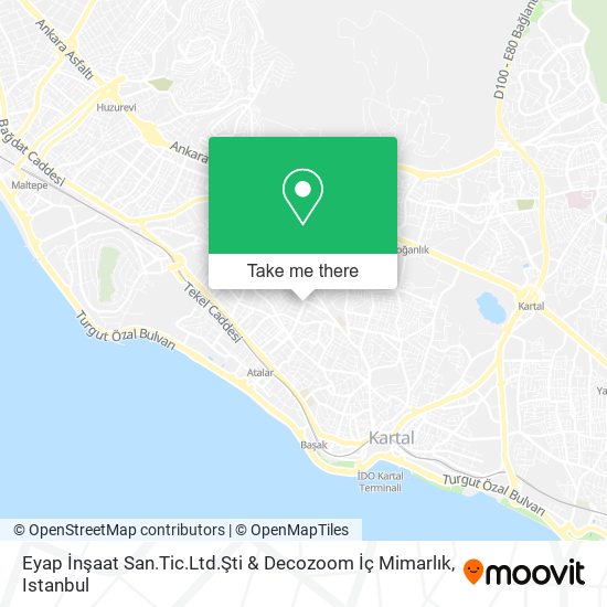 Eyap İnşaat San.Tic.Ltd.Şti & Decozoom İç Mimarlık map