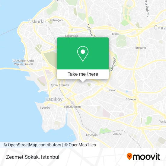 Zeamet Sokak map