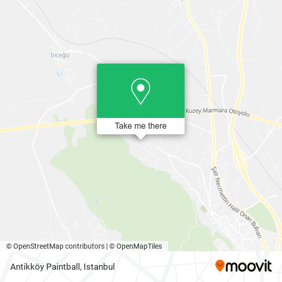 Antikköy Paintball map