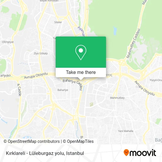Kırklareli - Lüleburgaz yolu map