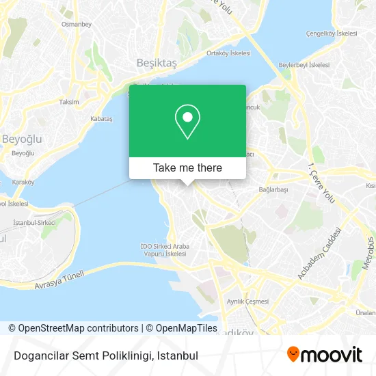 Dogancilar Semt Poliklinigi map