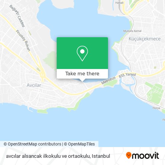 avcılar alsancak ilkokulu ve ortaokulu map