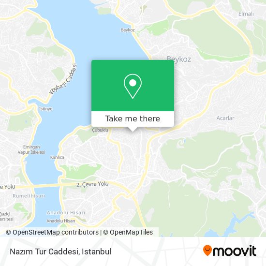 Nazım Tur Caddesi map