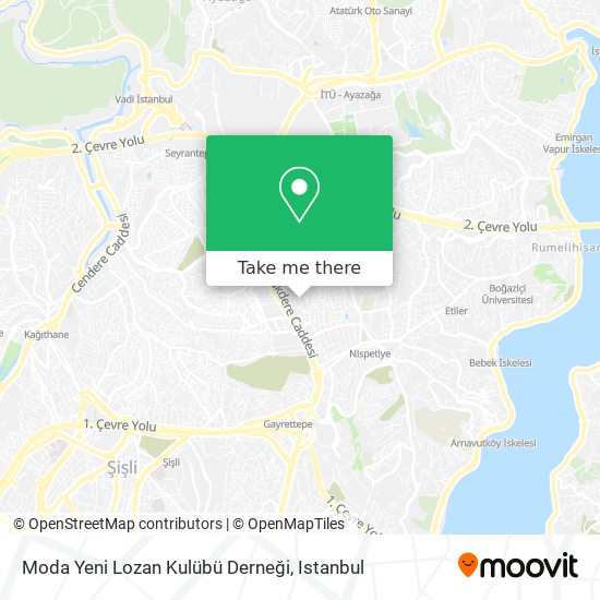 Moda Yeni Lozan Kulübü Derneği map