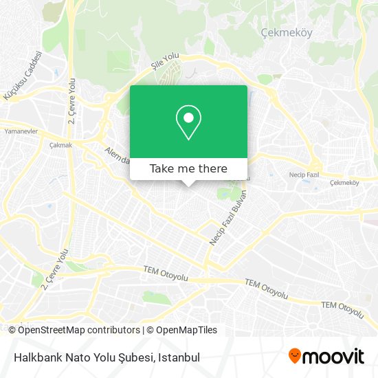 Halkbank Nato Yolu Şubesi map