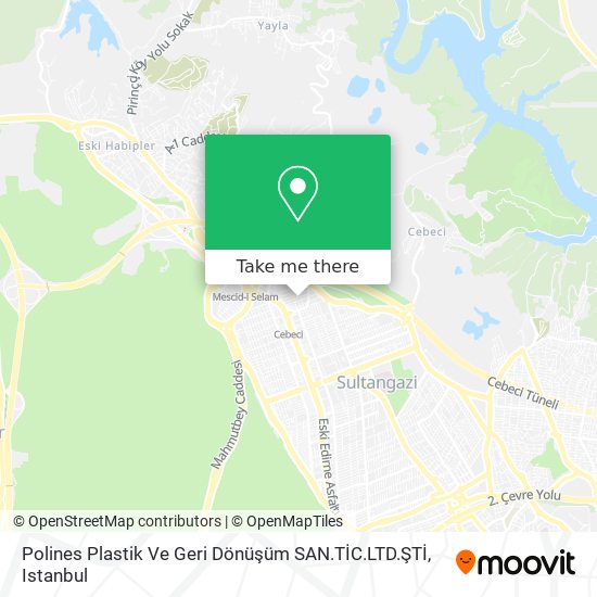 Polines Plastik Ve Geri Dönüşüm SAN.TİC.LTD.ŞTİ map