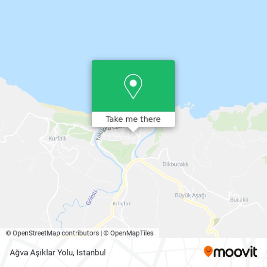 Ağva Aşıklar Yolu map