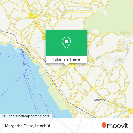 Margarita Pizza map