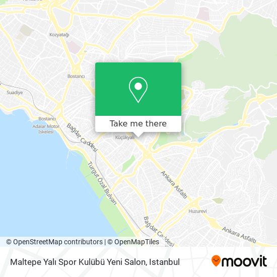 Maltepe Yalı Spor Kulübü Yeni Salon map