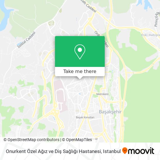 Onurkent Özel Ağız ve Diş Sağlığı Hastanesi map