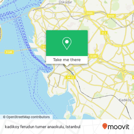 kadikoy ferudun tumer anaokulu map