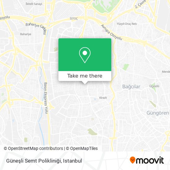 Güneşli Semt Polikliniği map