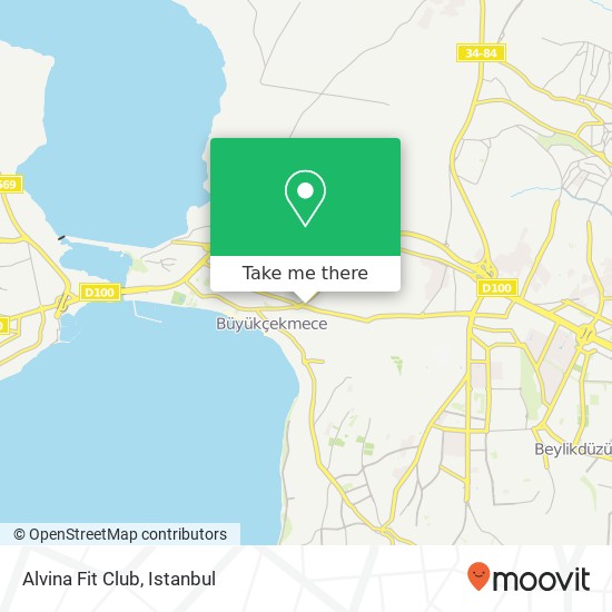 Alvina Fit Club map