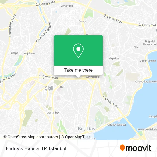 Endress Hauser TR map