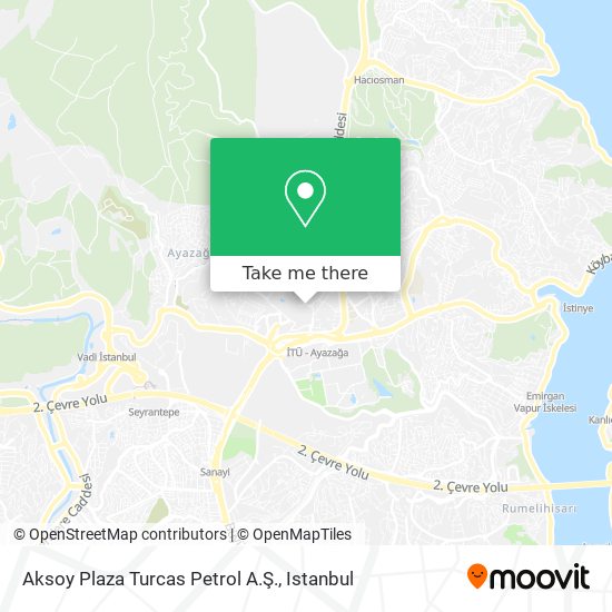 Aksoy Plaza Turcas Petrol A.Ş. map