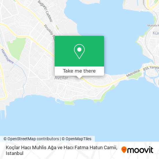 Koçlar Hacı Muhlis Ağa ve Hacı Fatma Hatun Camii map