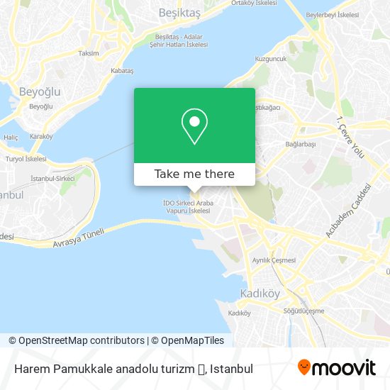 Harem Pamukkale anadolu turizm 🚐 map