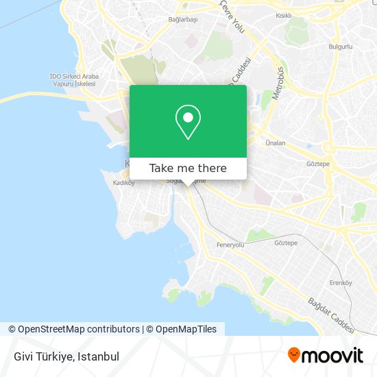 Givi Türkiye map