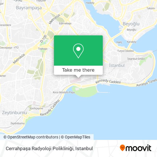 Cerrahpaşa Radyoloji Polikliniği map