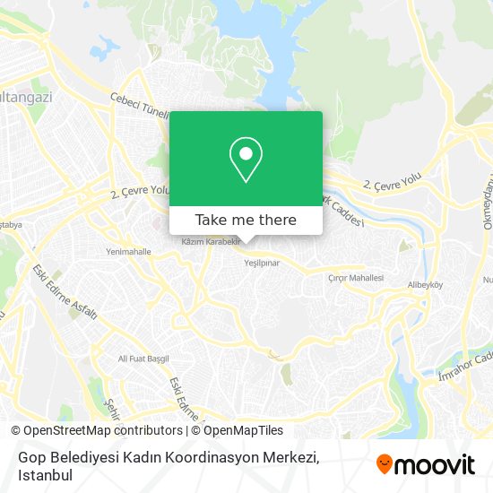 Gop Belediyesi Kadın Koordinasyon Merkezi map