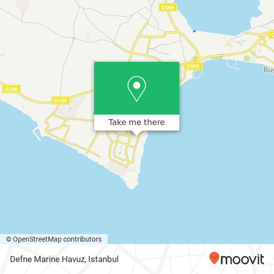 Defne Marine Havuz map